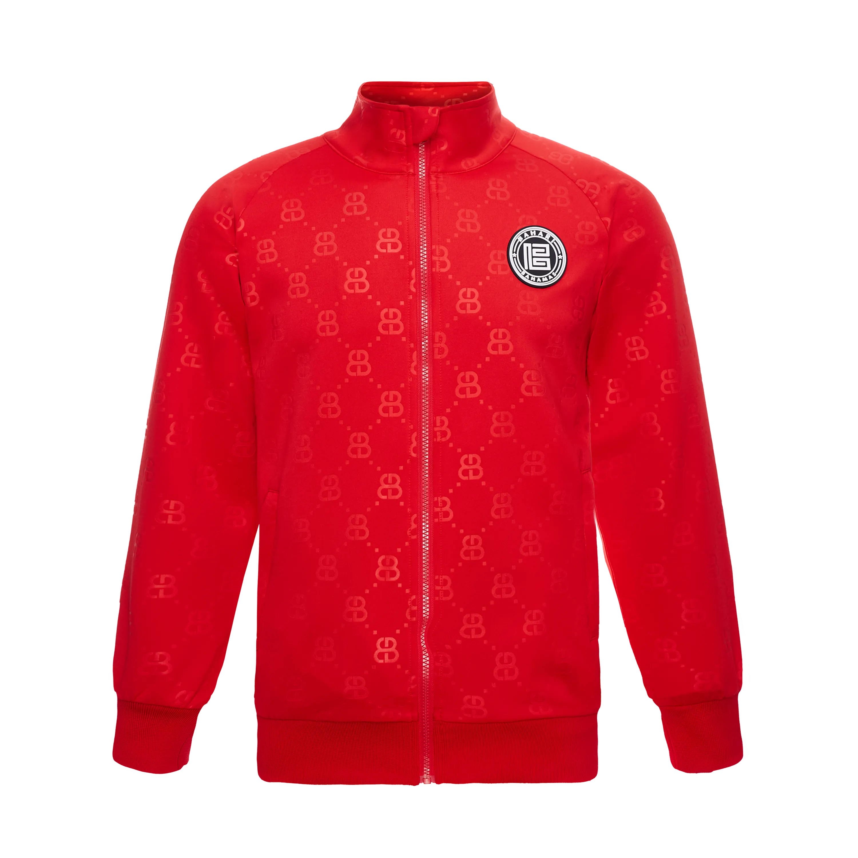 THE MONOGRAM TRACK JACKET- RED