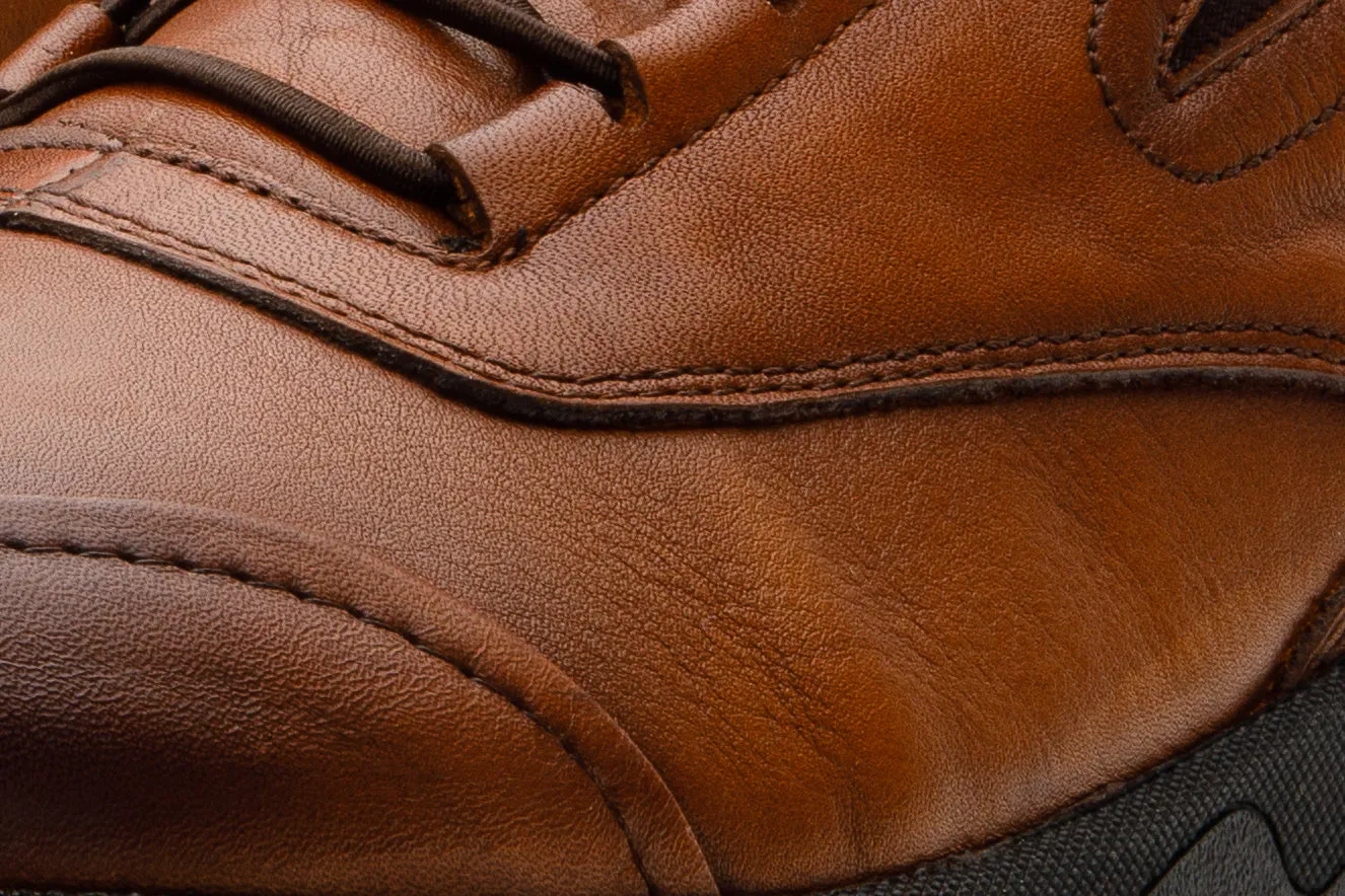 The Montana Tan Leather Casual Men Boot