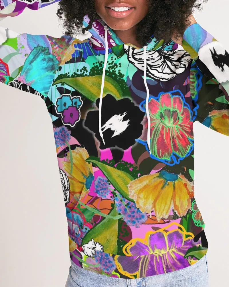 whole LOTTA flowers DOUBLE TAKE Women's Hoodie