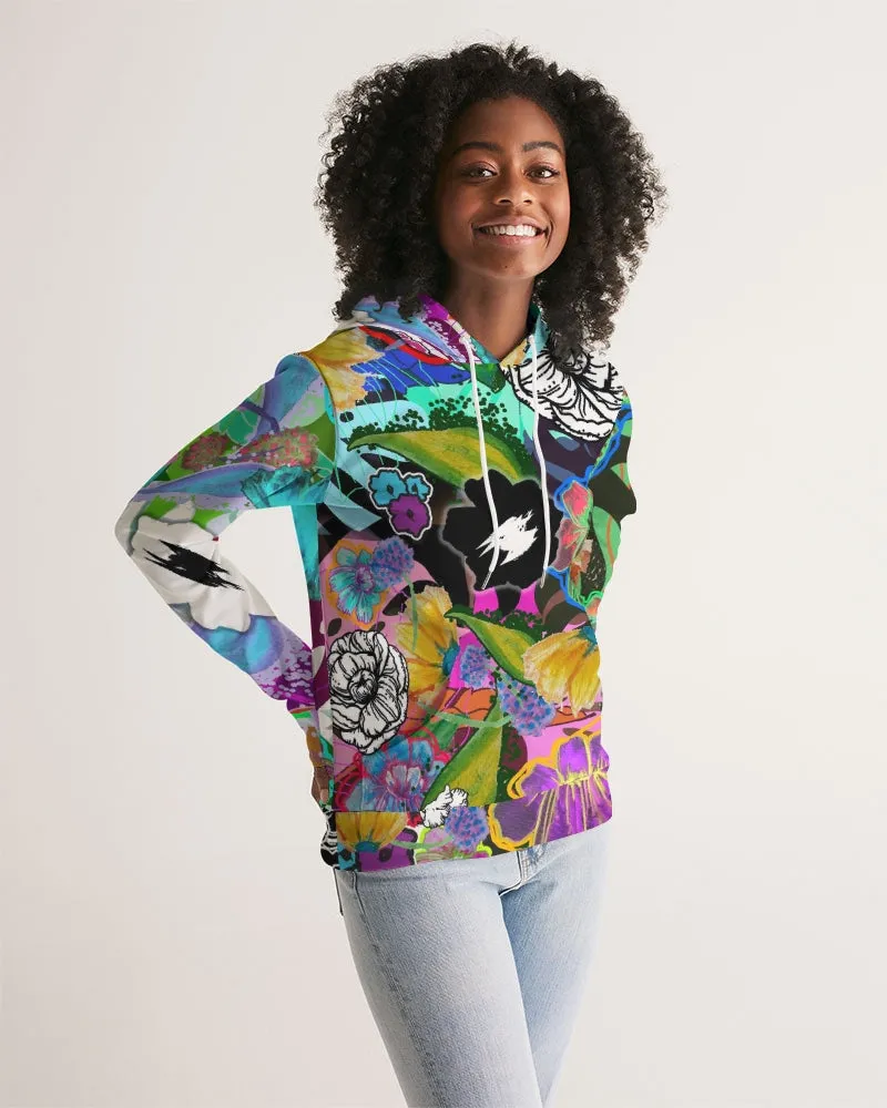 whole LOTTA flowers DOUBLE TAKE Women's Hoodie