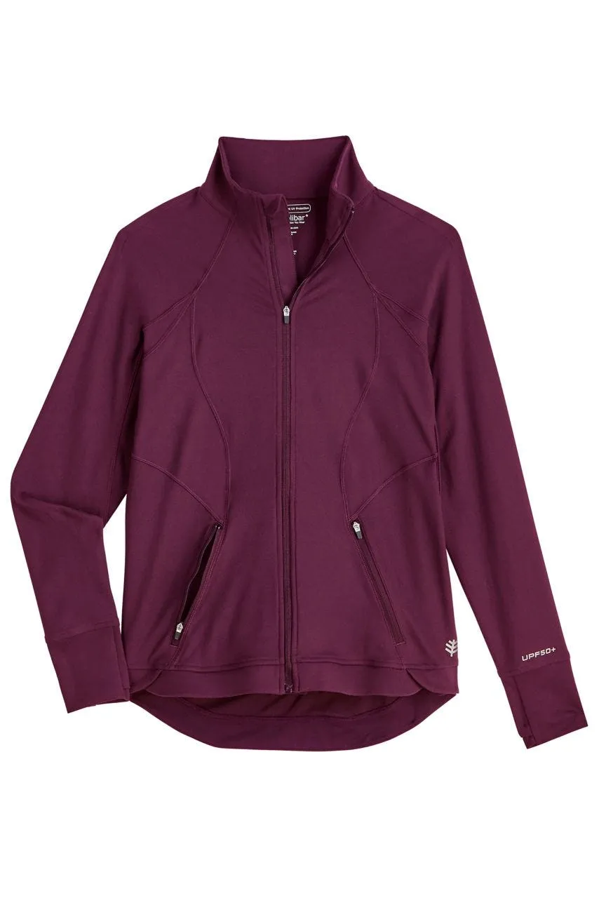 Women's Interval Jacket | Plum