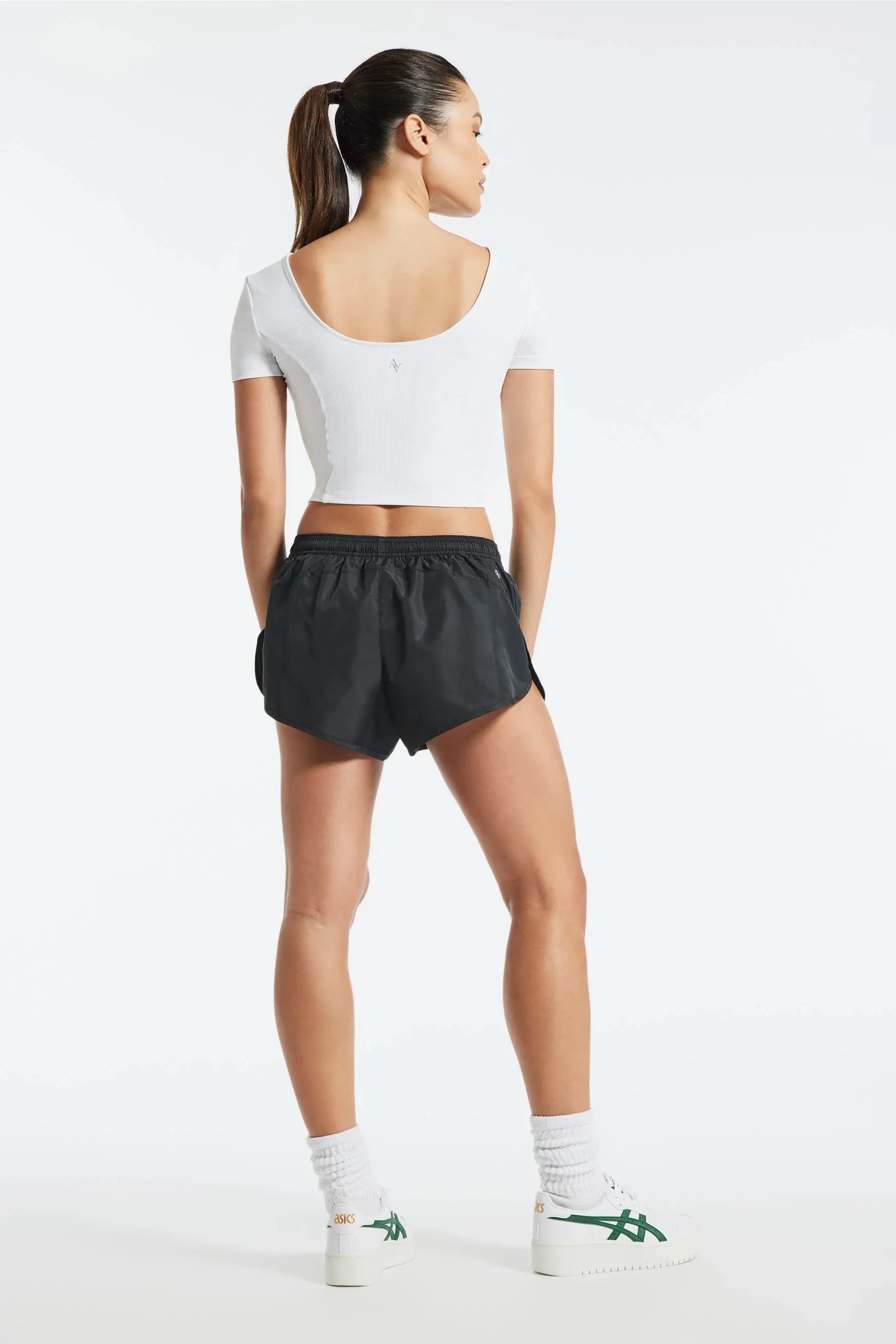 Woven Run Short